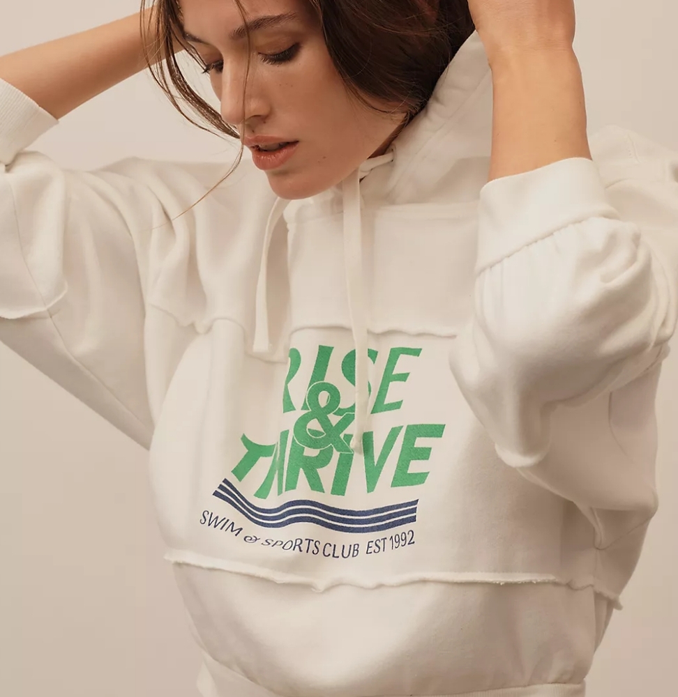Anthropologie Daily Practice Hoodie Sweatshirt - Picture 3 of 5